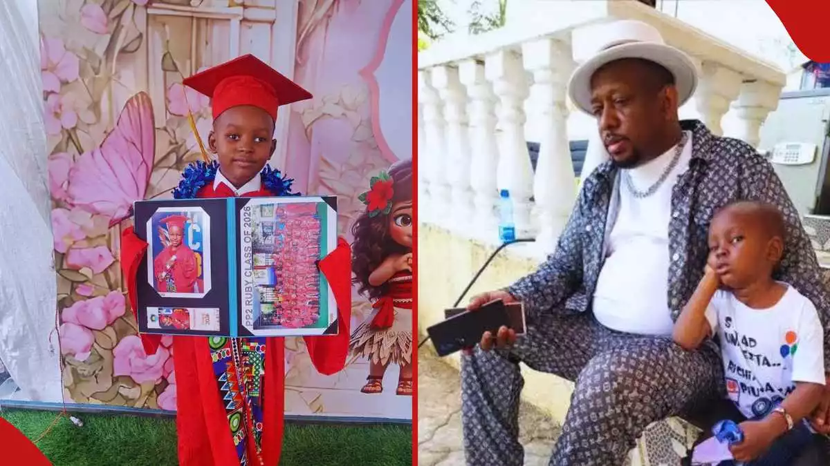 Mike Sonko celebrates as adopted son Baby James graduates to Grade 1, joins international school
