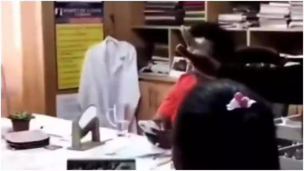 VIDEO: Angry Nairobi parent confronts principal over sick daughter