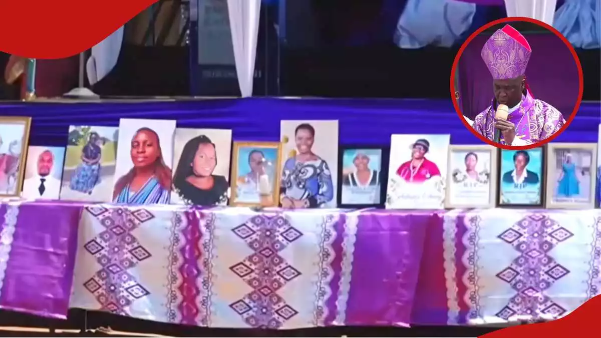 Mombasa: Catholic church holds memorial service for 16 pilgrims who died on way to Subukia Shrine