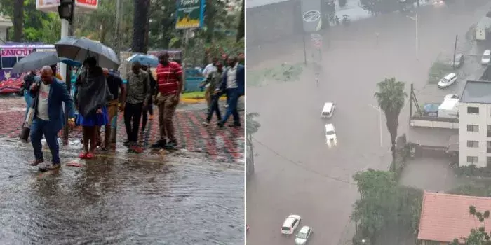 Kenya Met Issues Heavy Rainfall Alert for Nairobi, 30 Other Counties 