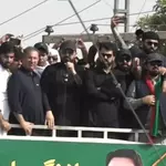 PTI long march: KP CM's convoy halts in Kohat for the night, heads for Peshawar on Tuesday