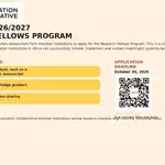 Research Fellows Program 2026–2027: Apply for a Nine-Month Research Fellowship on Higher Education Transformation in Africa