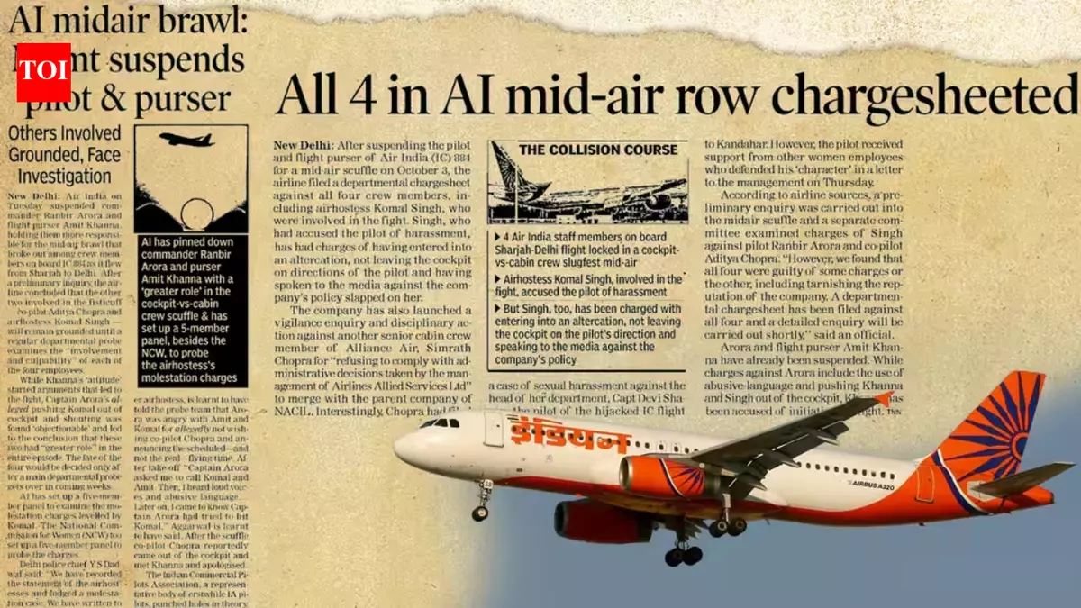 When the crew became the crisis: Air India’s 2009 mid-air brawl