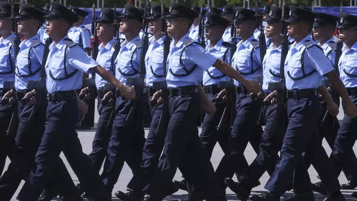 Hong Kong police to launch international academy, reveal details of new degree
