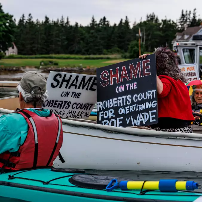 John Roberts Retreated to His Island. Supreme Court Critics Found Him.