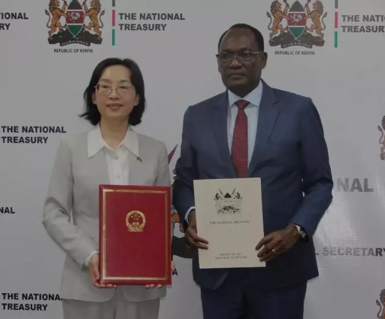 China gives Kenya Ksh.259 million for Ebola preparedness, drought relief