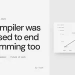 The compiler was supposed to end programming too