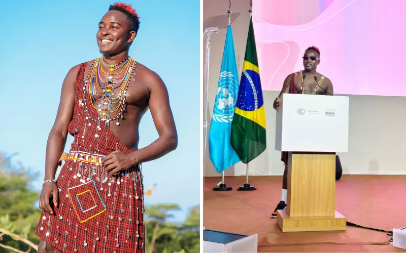 Maa music to climate advocacy: Artist Leshao Leshao finds voice in climate crisis