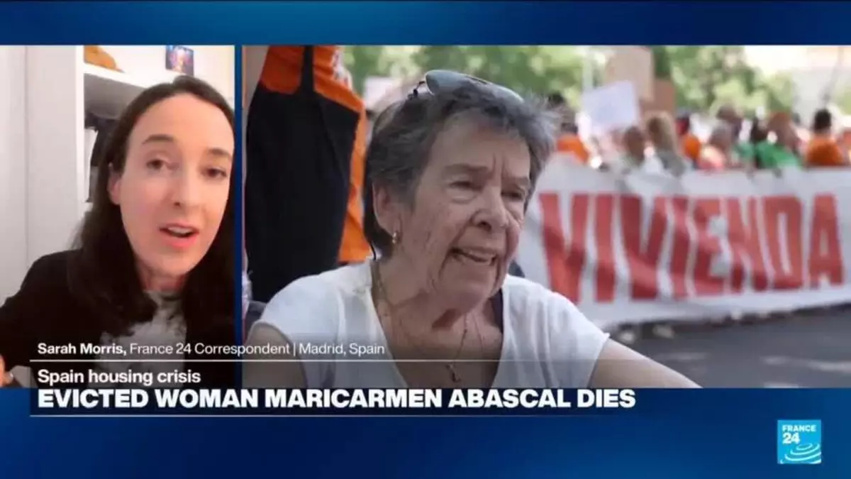 Evicted pensioner who sparked Spain housing protests dies: tenant union