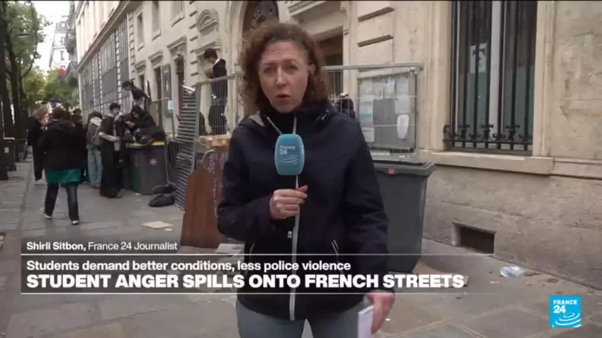 French student protesters vow to keep up their fight after scoring first win