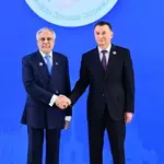 Dar, other delegates welcomed in Dushanbe ahead of SCO meeting