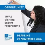TWAS Visiting Expert Programme 2026: International Research Collaboration, Expert Visits and Opportunities for Scientific Institutions in Developing Countries