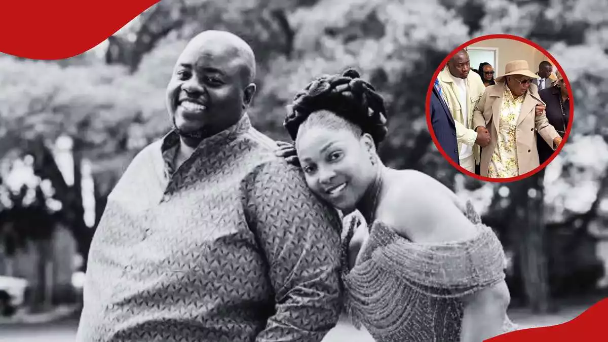 Photo of Wicknell Chivayo’s mother-in-law being held during bodies’ arrival moves netizens