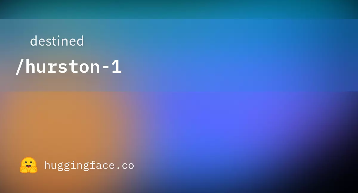 Show HN: Hurston-1 open source TTS that speak Southern American and Afro-English