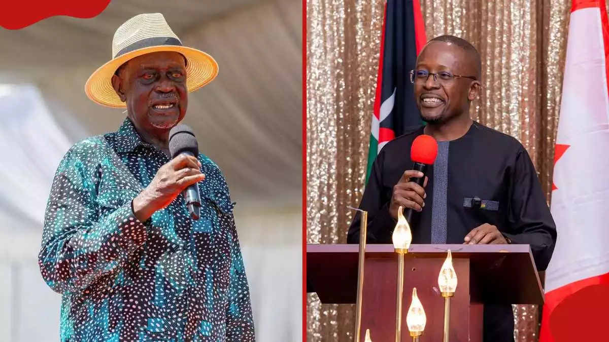 Audio of Oburu Odinga's son Jaoko talking about his father's condition emerges