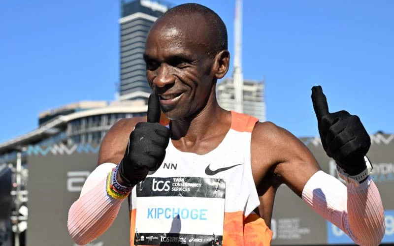 Kipchoge joins the list of tireless legends after win