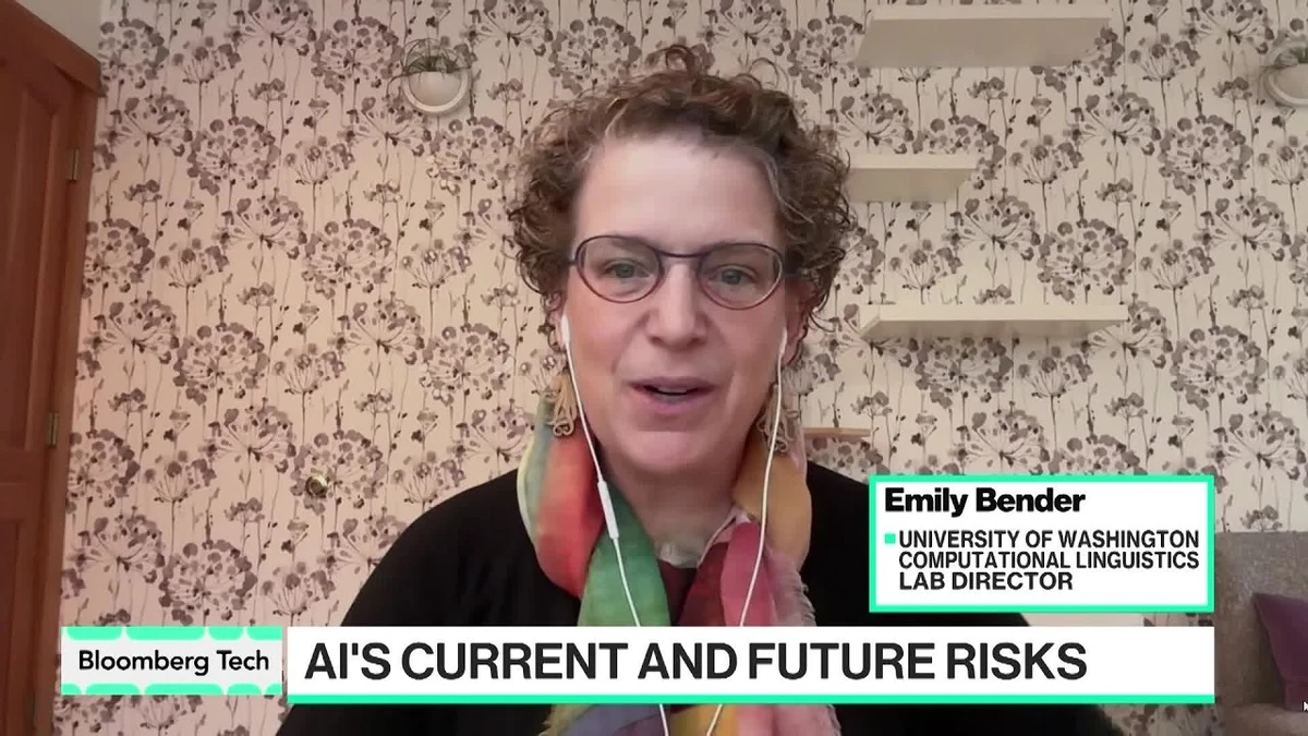Bender: AI's 'Existential' Risk Is 'Fake' [video]