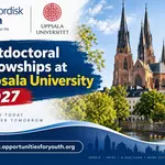 Postdoctoral Fellowships at Uppsala University 2027:  Funded Research Opportunity by Novo Nordisk