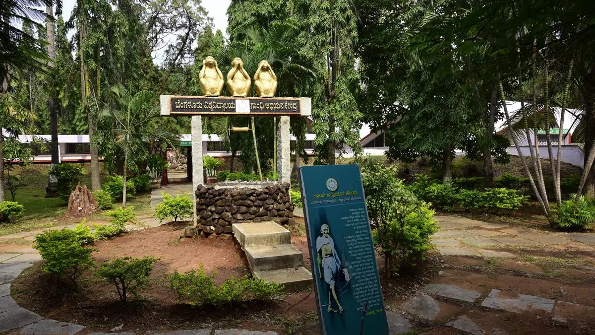 Interest in Gandhian Studies dwindles in many State universities in Karnataka