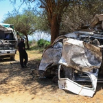 At least 17, most of them Catholic pilgrims, killed in a road crash on a highway in Kenya