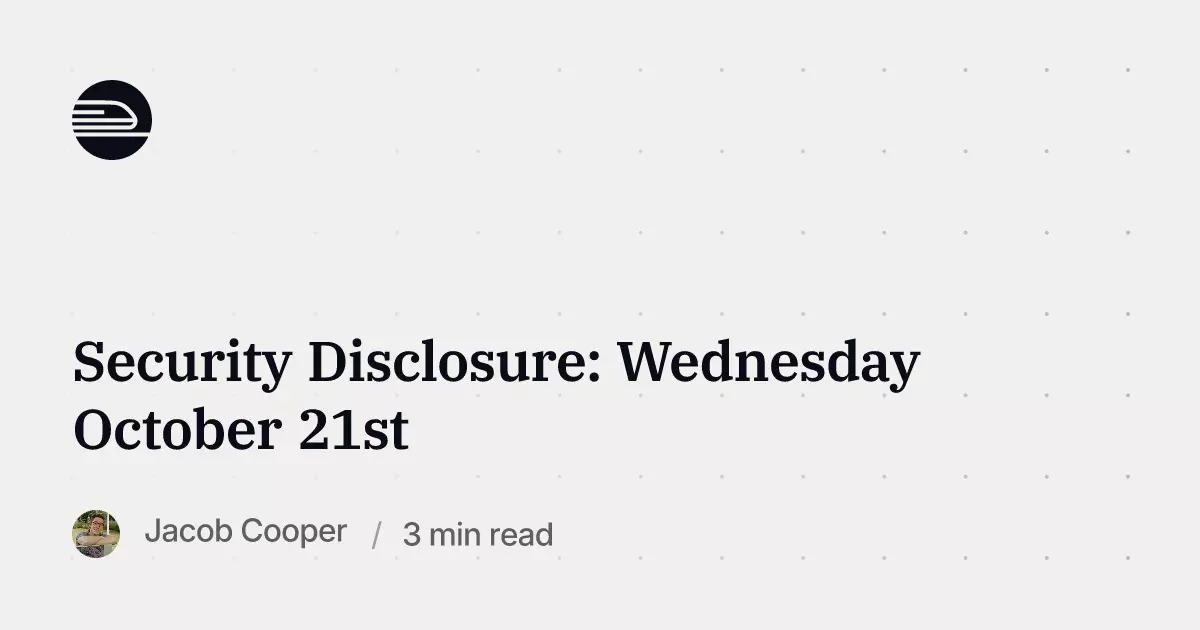 Railway Security(Compromise) Disclosure