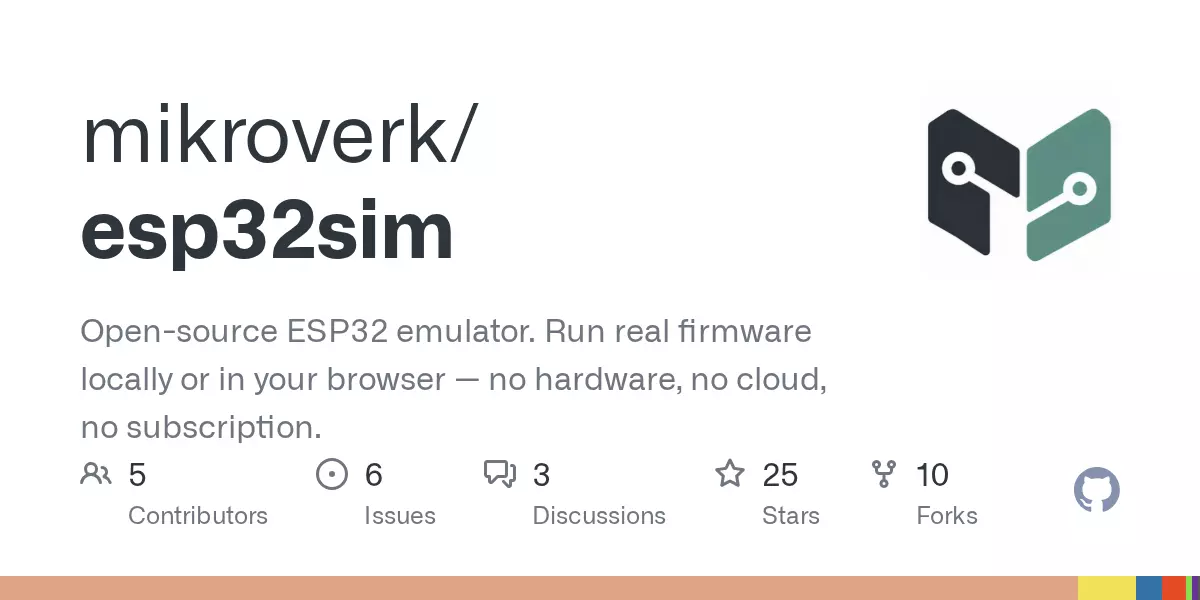 Show HN: Esp32sim – Run ESP32 firmware in the browser