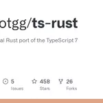 Rust Port of TypeScript (Tsc)