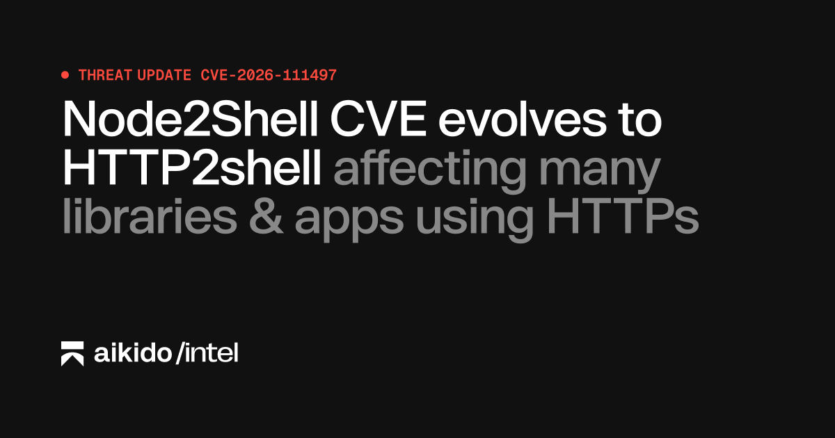 Node2Shell evolves to HTTP2Shell, blast radius affects many HTTP libs and apps
