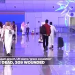 Riyadh airport strike kills 12, Saudi Arabia threatens 'decisive' response