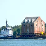 Maryland family moved 255-year-old mansion 50 miles by barge across Chesapeake Bay
