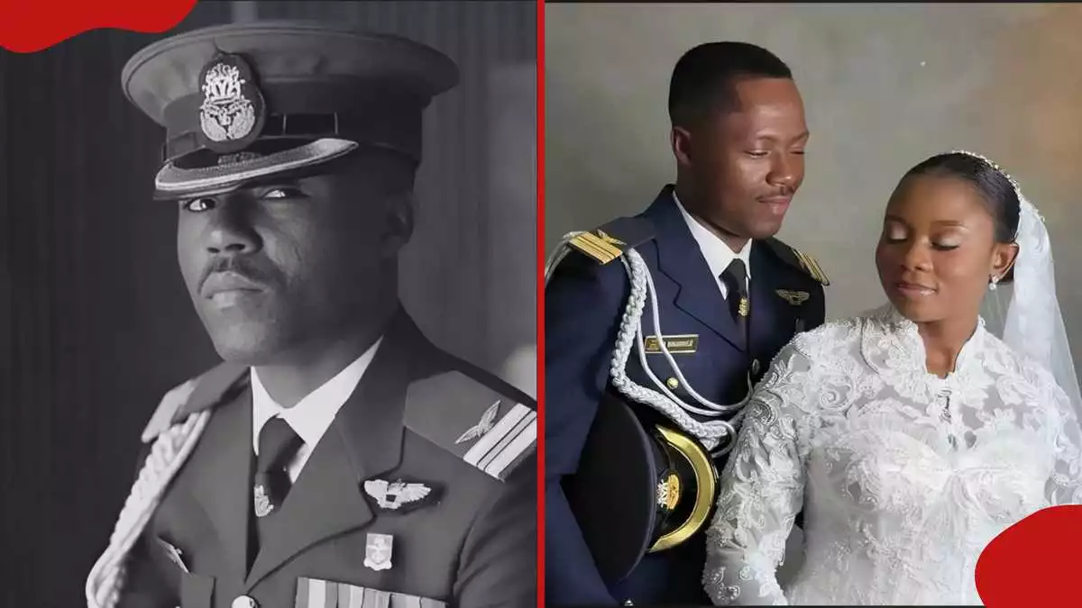 Grief as pilot dies 2 weeks after marrying flight lieutenant, wedding photos and video emerge