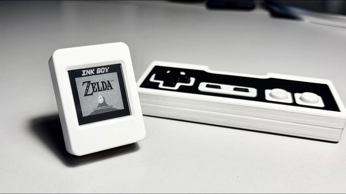 GameBoy on E-Paper ESP32 at 30FPS [video]