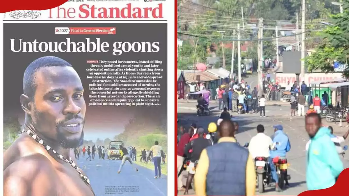 Homa Bay: DCI sleuths arrest Abdi Sebo over alleged links to violence, youths stage protest