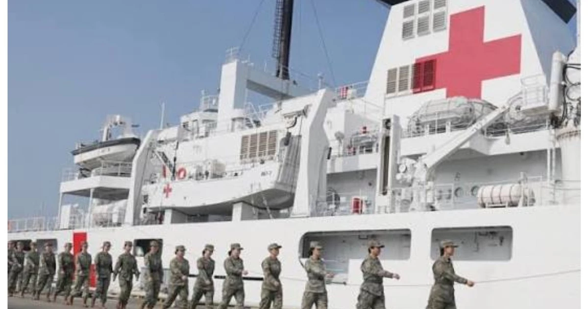 China sends navy hospital ship to treat thousands for free in 5 African countries at a time when US seeks access to health data in exchange for funding