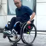 ‘Running on his hands’: Chinese world record holder wows public with skateboarding skills