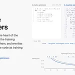 Reactive Optimizers: rewrite the optimizer's source code during training