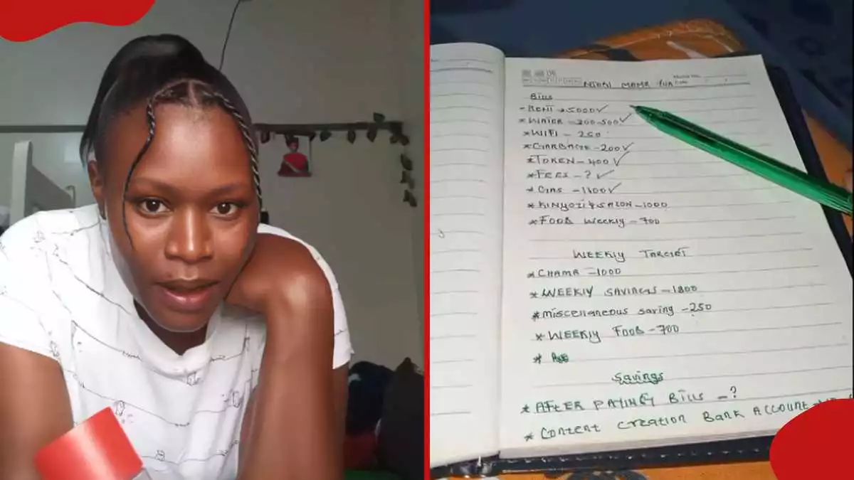Nairobi single mum of 2 working as mama fua shares monthly budget: "Hivi ndio mimi hujipanga"