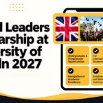 University of Lincoln Global Leaders Scholarship 2027–2028: 50% Tuition Fee Scholarship for International Students in the UK