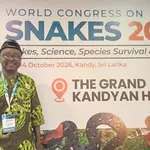 Nigerian Conservationist Joins Global Snake Congress