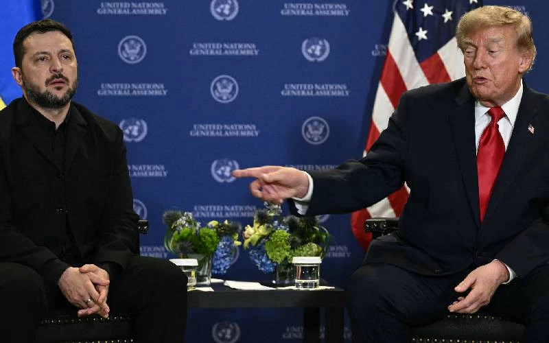 Trump, Zelensky clash over diesel deal as Russian strikes kill 21