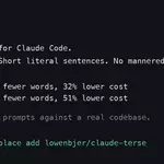 Show HN: Terse, a Claude Code plugin that halves reply length by cutting filler