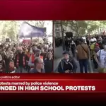 French students looking for protests 'to become a major movement'