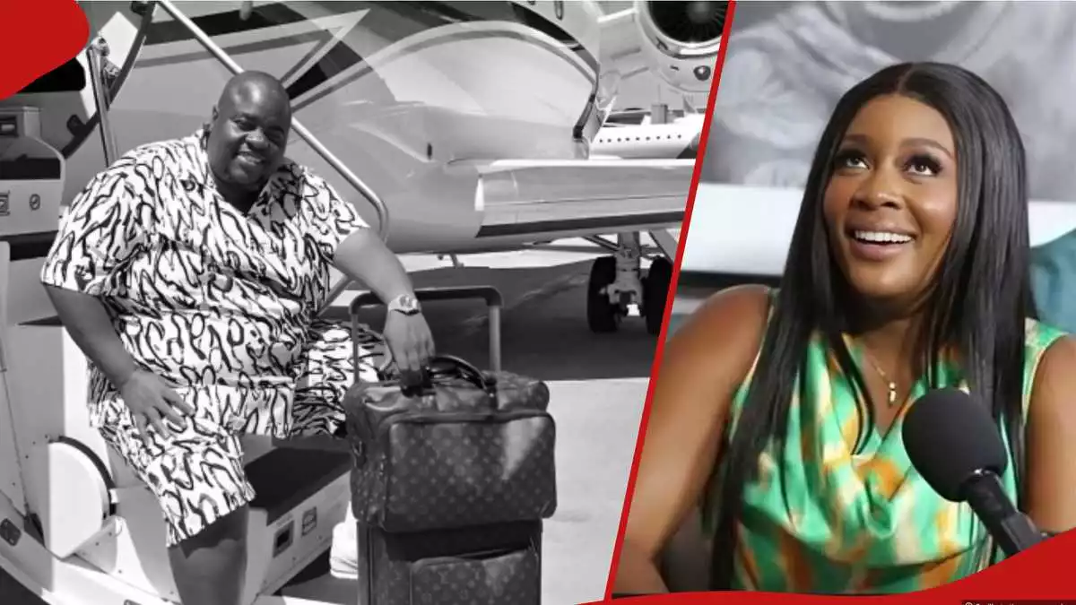 Netizens unearth video of Wicknell Chivayo’s ex-wife talking about private jet he bought with her