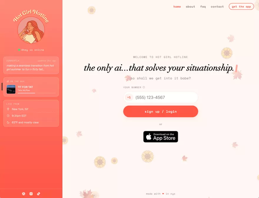 Hot Girl Hotline is like ‘Dear Abby’ for the AI era