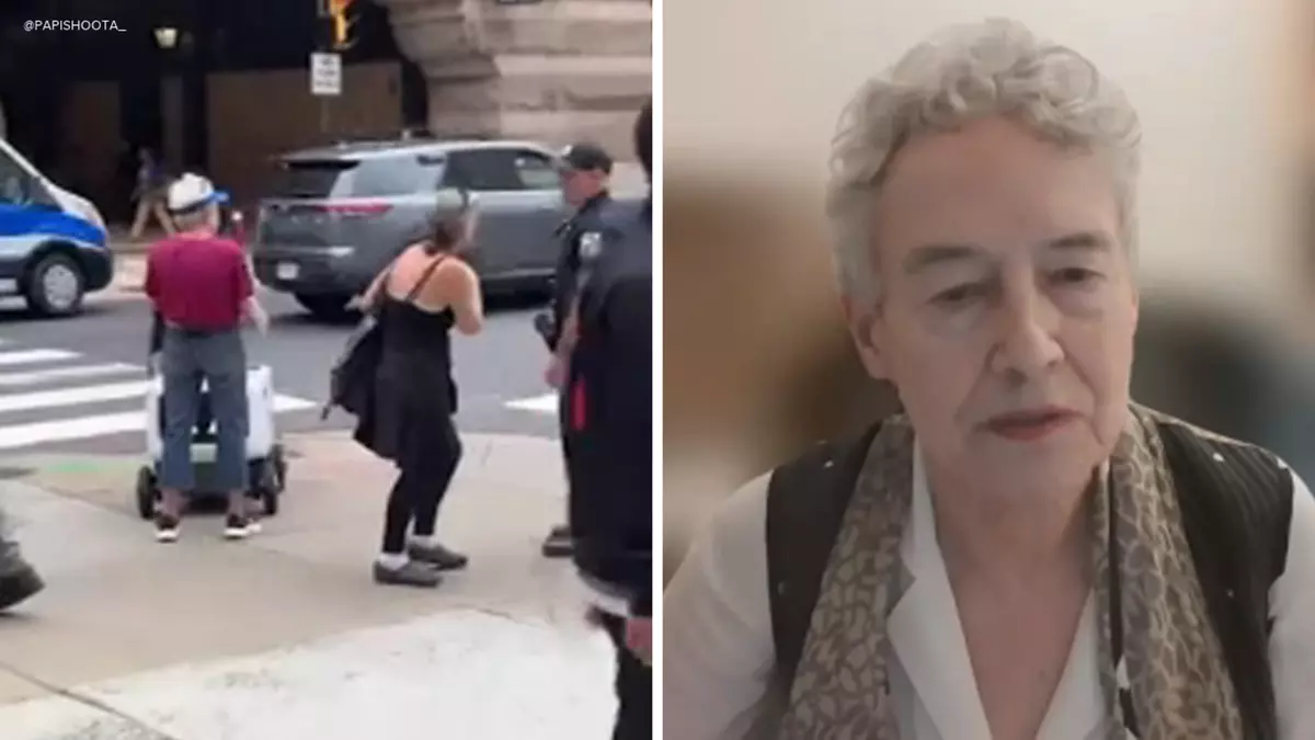Woman arrested after blocking delivery robot in Center City Philadelphia