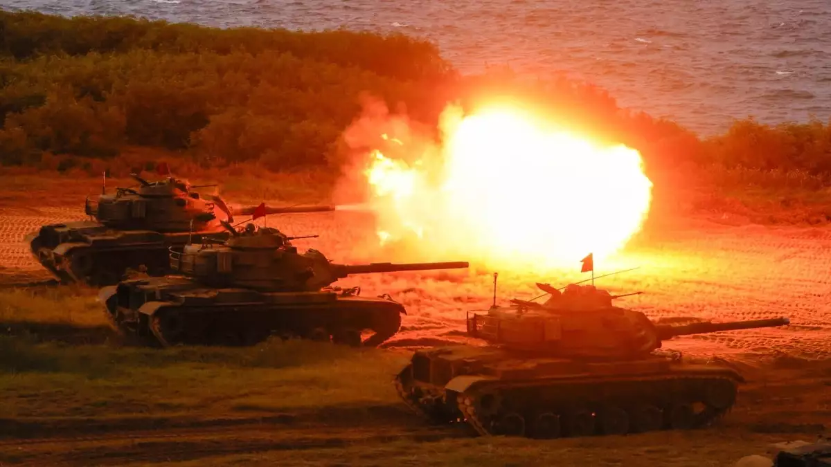 Taiwan admits paying for retired US general to observe largest annual war games
