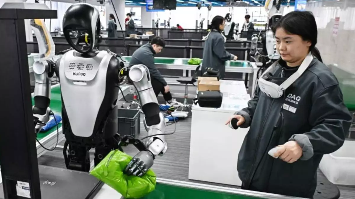 China ‘robot trainers’ fold clothes, wash dishes 200 times a day for up to US$900 a month
