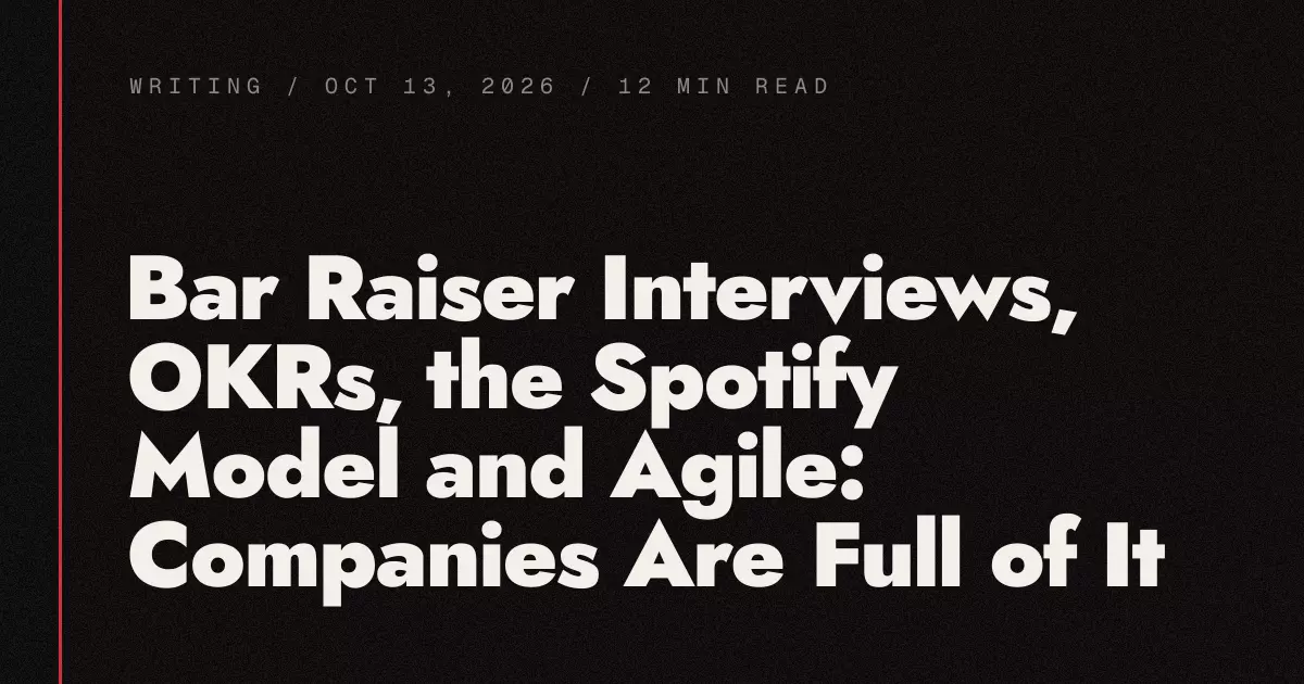 Hiring in tech is mostly bullshit