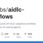 Aidlc: Adaptive workflow steering rules for AI coding agents