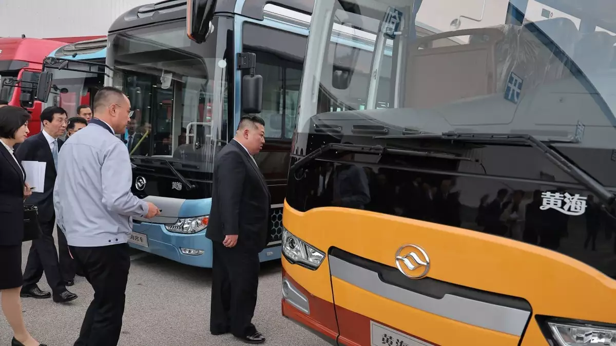 Why North Korean leader Kim Jong-un toured a Chinese bus factory in Dandong